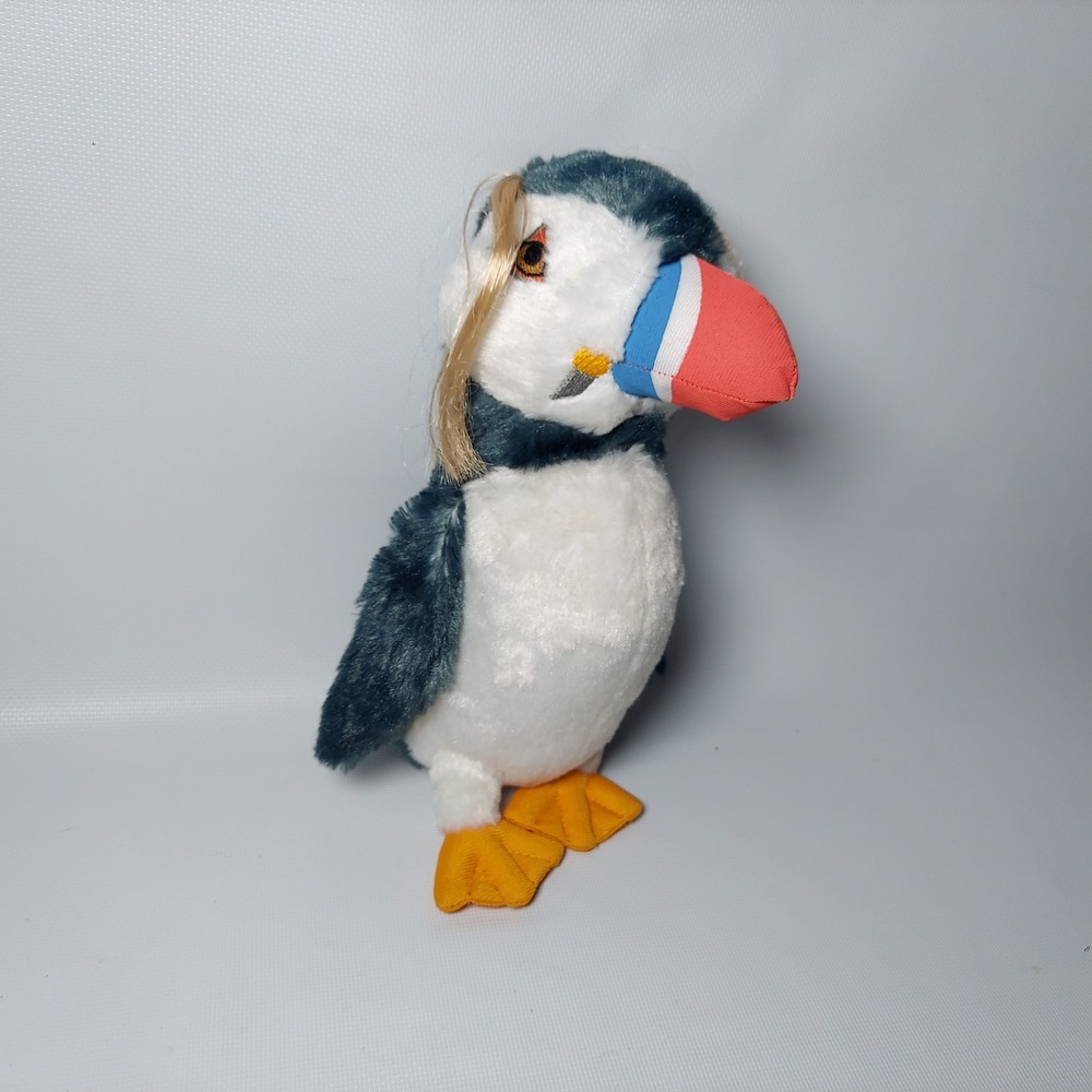 Build-A-Bear Happy Feet Two Sven Puffin Plush Bird Warner Bros Seabird Toy‎